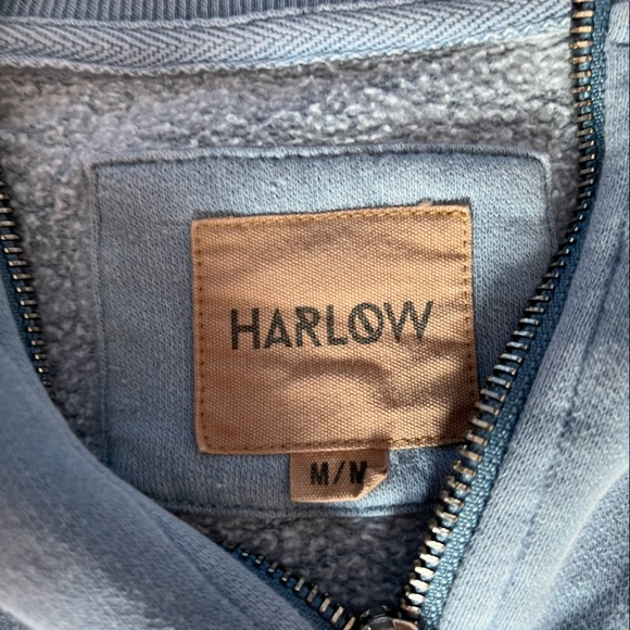 Light blue, size medium cropped quarter zip - Picture 2 of 2